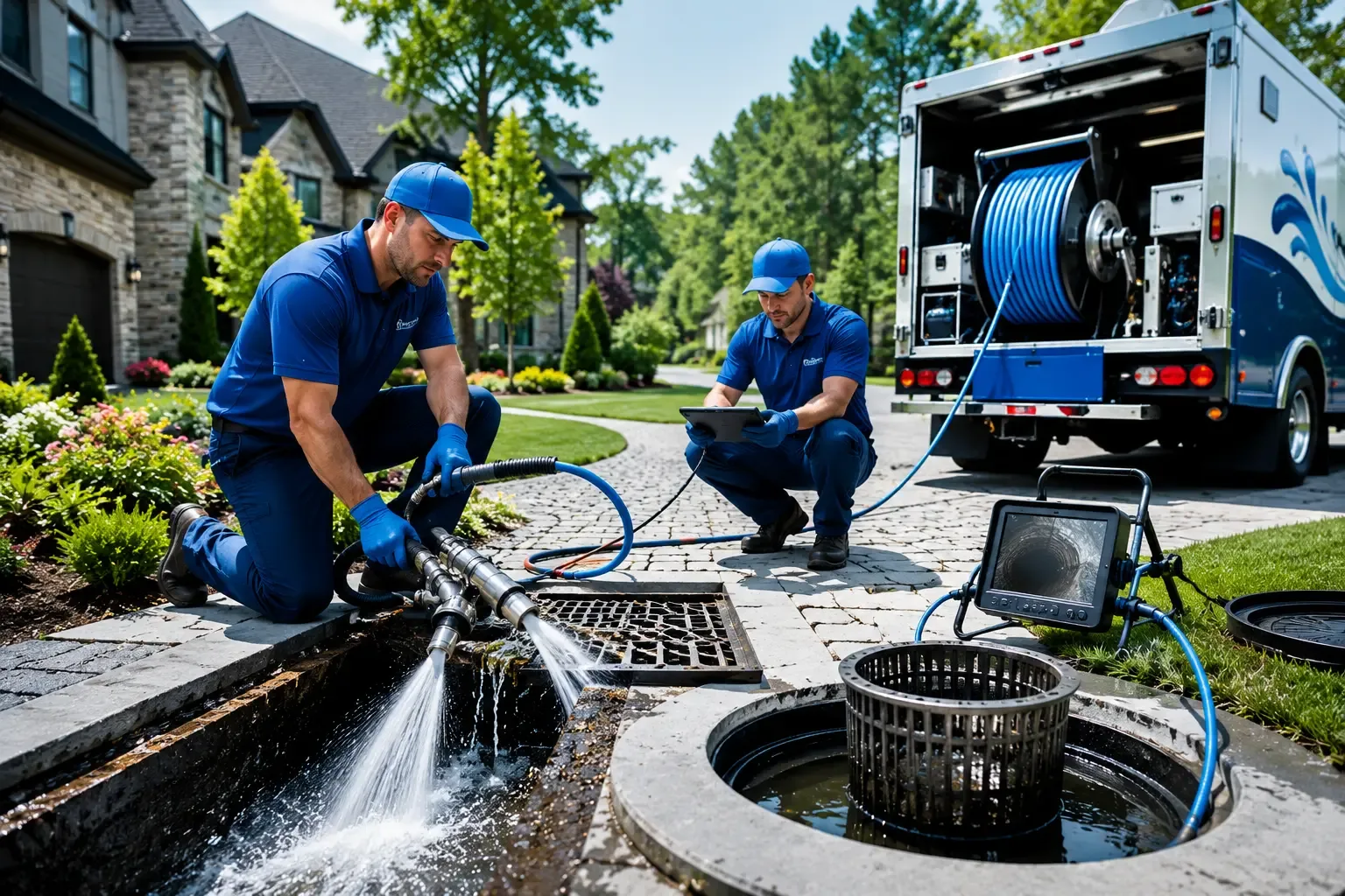 Local outdoor drain cleaning professionals in Clyde, OH